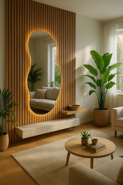 Espejo Ghost Pulido 140x60 con Luz LED